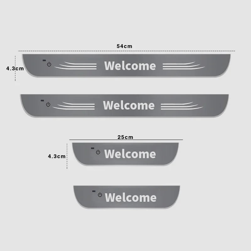 Custom LED Door Sill Light (Glowing)