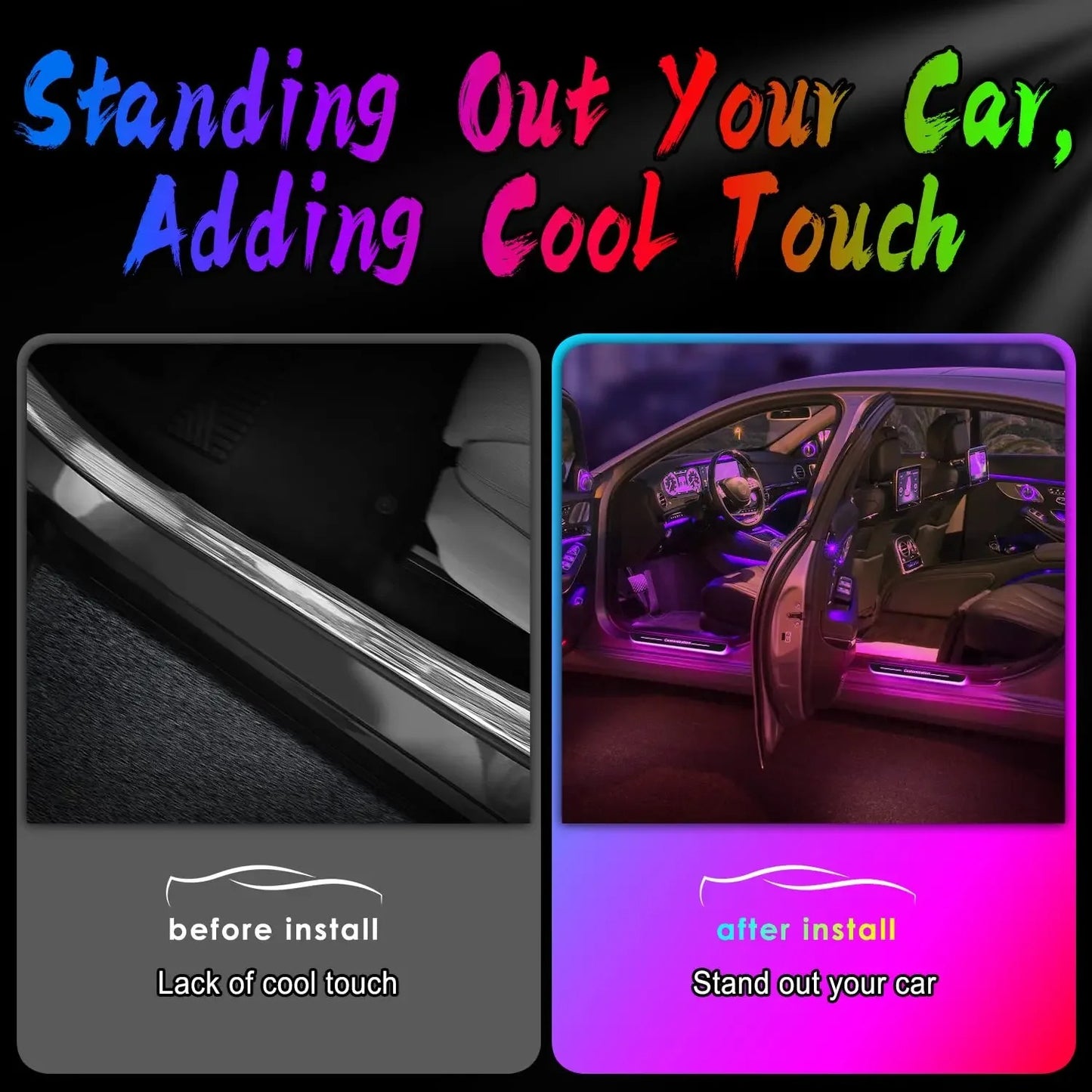 Custom LED Door Sill Light (Glowing)